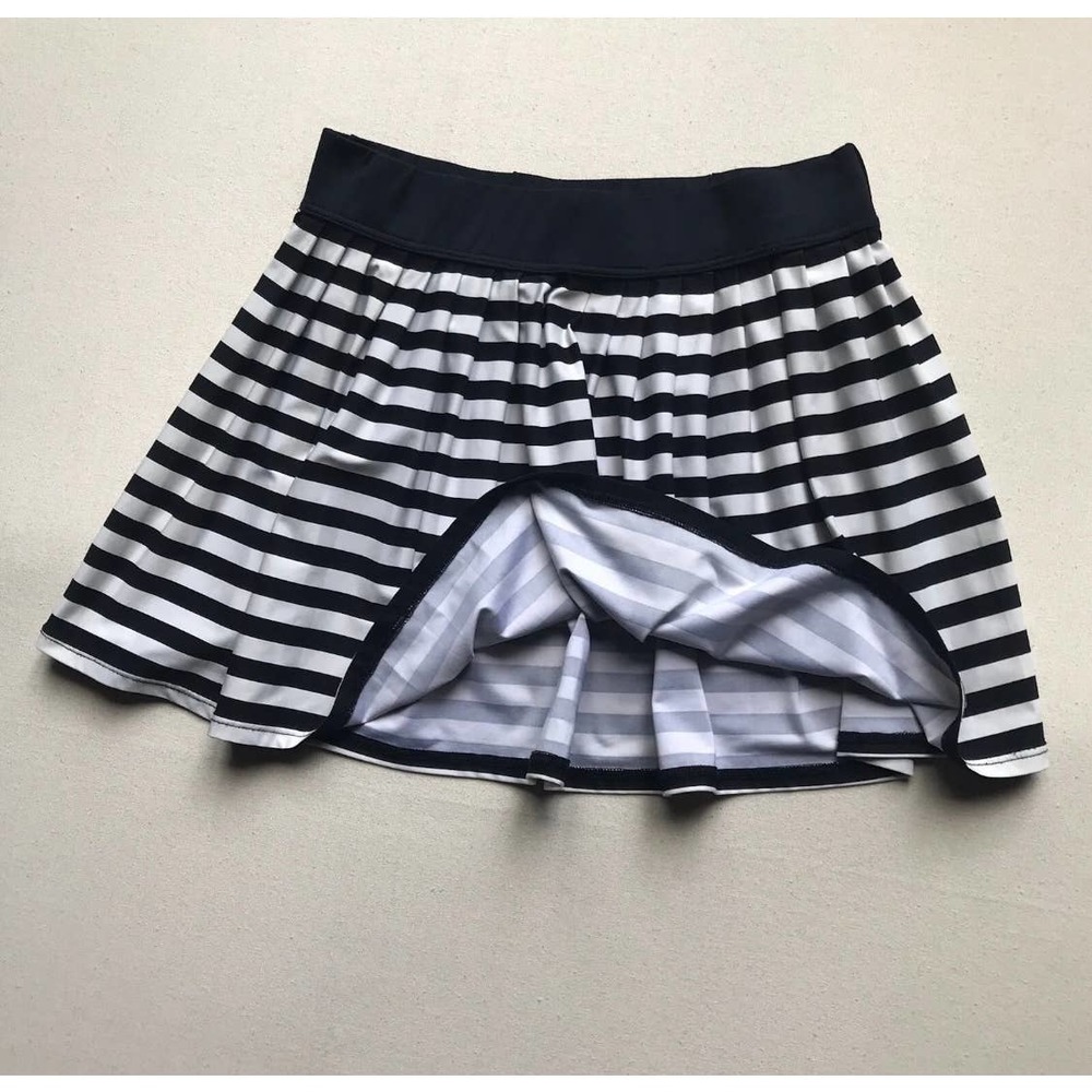 Kate Spade Nahant Shore Pleated Striped Skirt - Picture 12 of 12